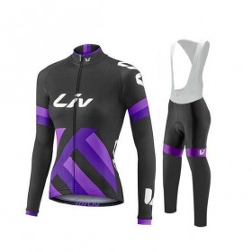 Tenue Maillot M/L + Collant à Bretelles 2017 CCC Liv Femme N002